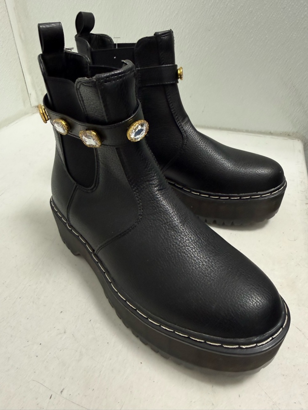 UNIONBAY Kelsie Combat Ankle Boots (Size 7) NWOT